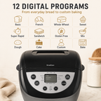 BreadEase 12-program bread maker control panel