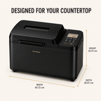 BreadEase bread maker countertop dimensions