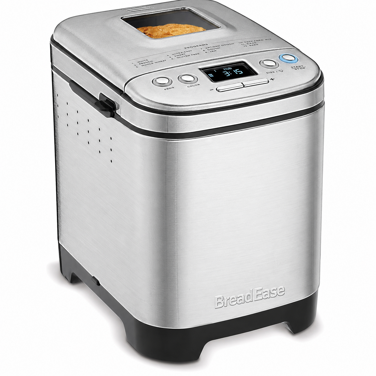 Silver BreadEase compact 2 lb automatic bread maker