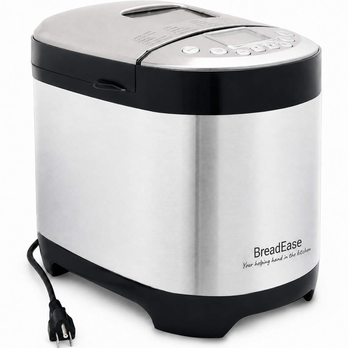 Stainless steel BreadEase 2 lb automatic bread maker